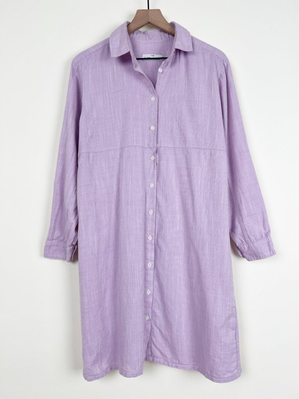 The Sleep Shirt 100% Cotton Midi Dress Oversized Relaxed Fit Coverup Casual Sun